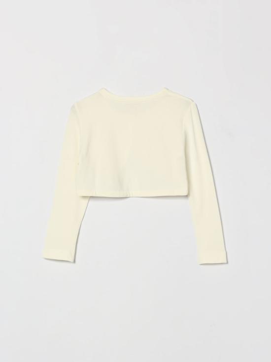 26SS [키즈] 모나리자 풀오버 17G8027204 0001 Yellow Cream - MONNALISA