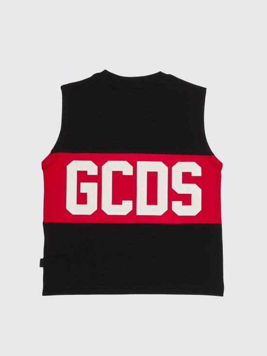 26SS [키즈] 지씨디에스 티셔츠 Z0UJQC586J105 999 Black - GCDS