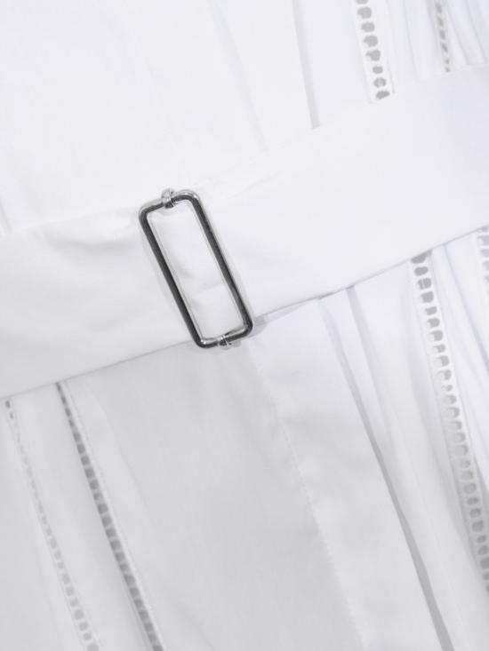26SS 세미쿠튀르 롱 원피스 S6SK26 A030 White - SEMI-COUTURE