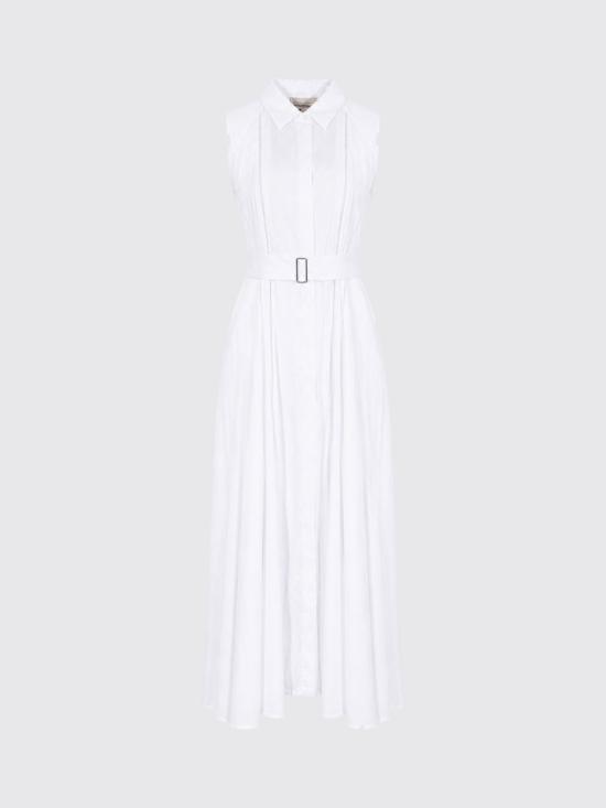 26SS 세미쿠튀르 롱 원피스 S6SK26 A030 White - SEMI-COUTURE