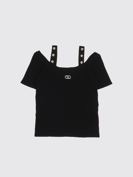 26SS [키즈] 리우조 티셔츠 GA6109MA74R 22222 Black