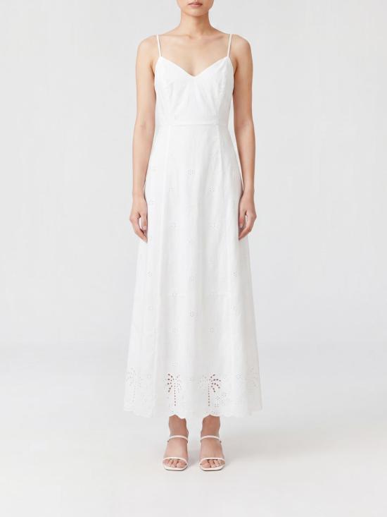 26SS 세인트바쓰 롱 원피스 GUA0001 00483L White