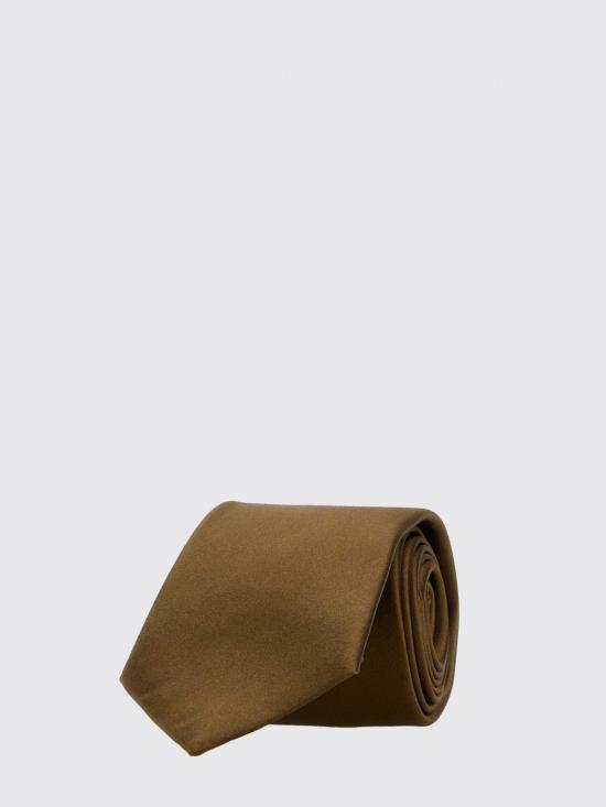 26SS 생로랑 넥타이 8583553Y011 2900 Kaki - SAINT LAURENT
