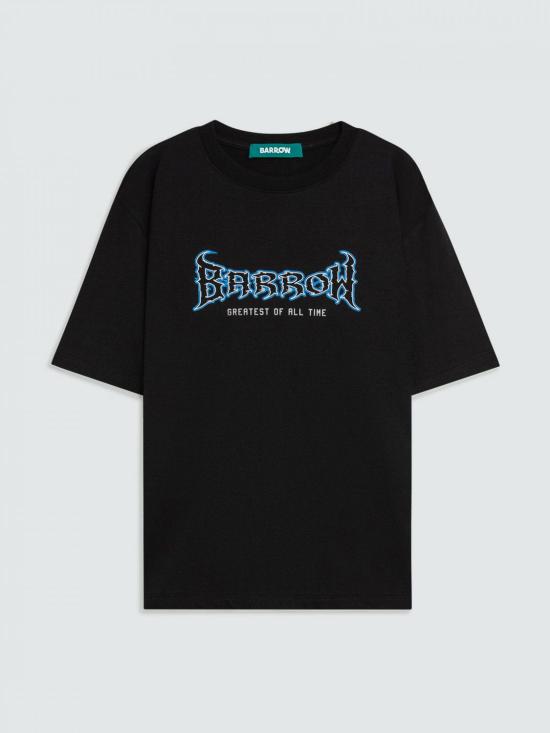 26SS 바로우 반팔 티셔츠 S6BWUATH083 110 Black - BARROW