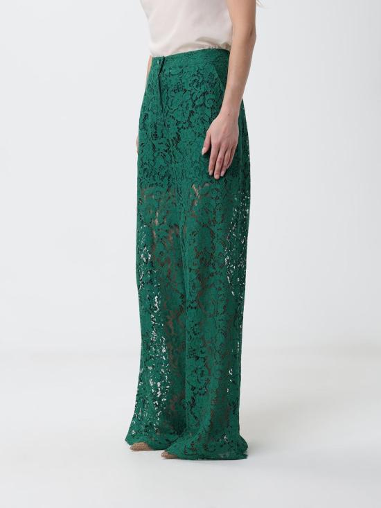 26SS 돌체앤가바나 코드네토 레이스 트라우저 FTCPTTHLMTB V8433 Green - DOLCE & GABBANA
