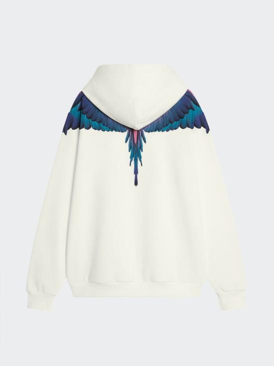 26SS 컨트리 오브 밀란 후드 티셔츠 S6CMMAHS030 412 White - COUNTY OF MILAN