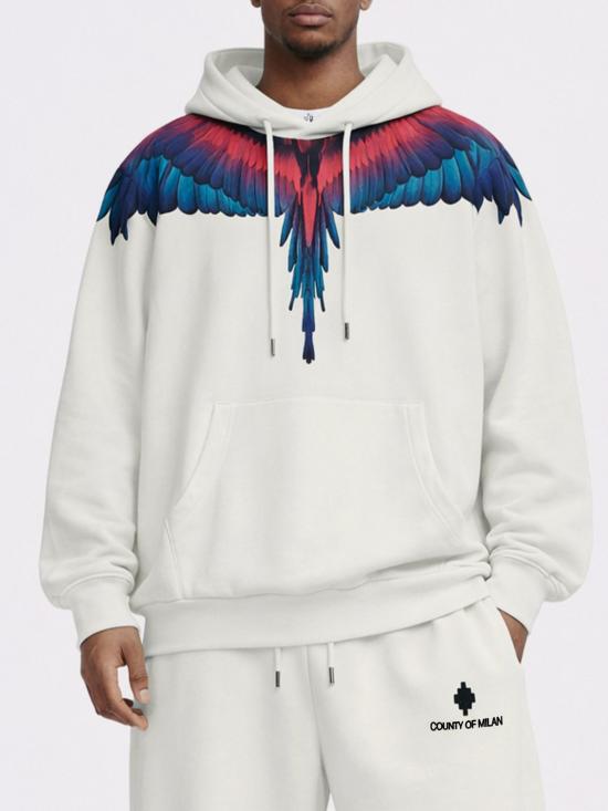 26SS 컨트리 오브 밀란 후드 티셔츠 S6CMMAHS030 412 White