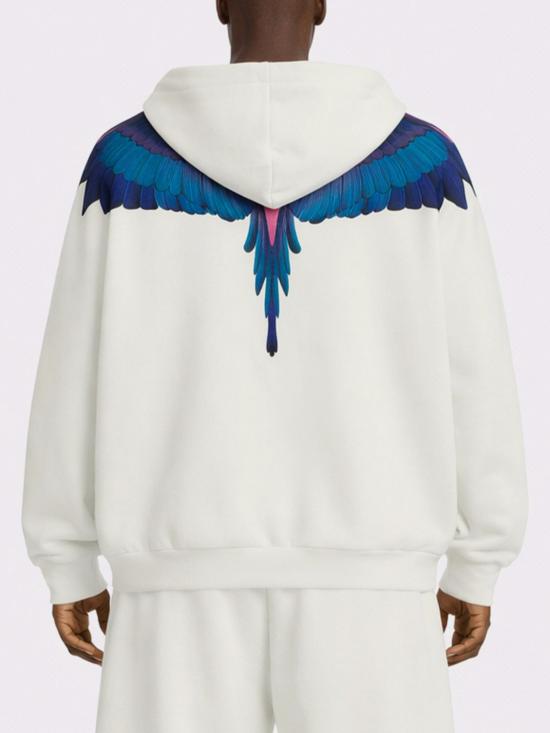 26SS 컨트리 오브 밀란 후드 티셔츠 S6CMMAHS030 412 White - COUNTY OF MILAN