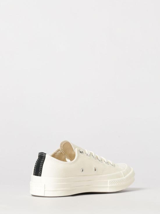 26SS 꼼데가르송 플레이 X 컨버스 스니커즈 AZK128D 2 Beige - COMME DES GARCONS PLAY CONVERSE