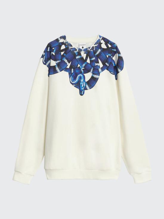 26SS 컨트리 오브 밀란 긴팔 티셔츠 S6CMMASW065 412 White - COUNTY OF MILAN