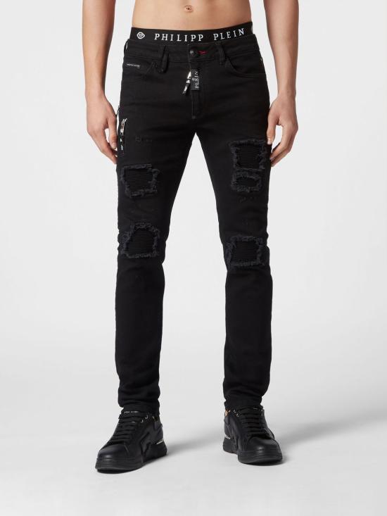 26SS 필립 플레인 데님 팬츠 SACCMDT3002PDE004N 14AM Black