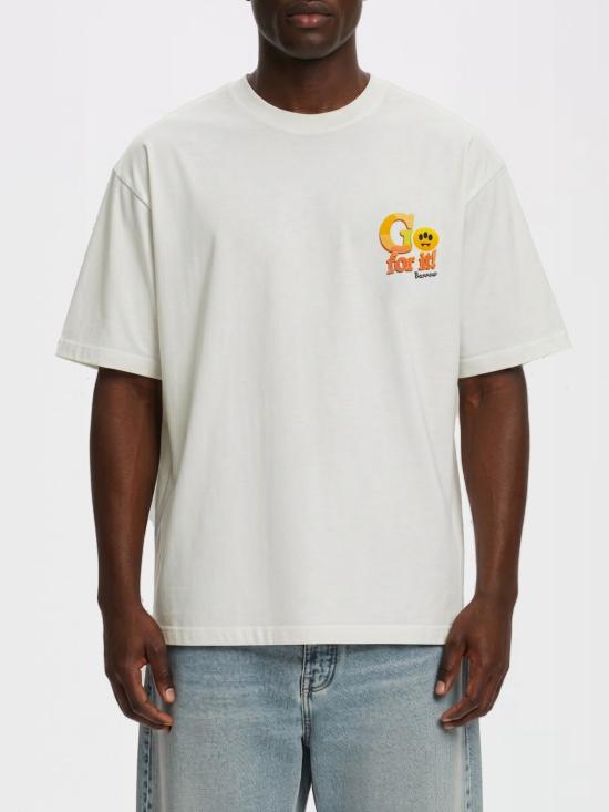 26SS 바로우 반팔 티셔츠 S6BWUATH079 412 White