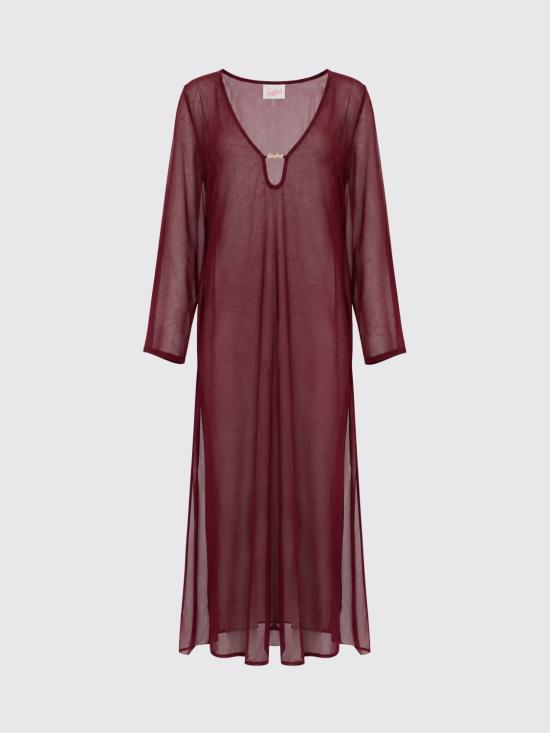 26SS 세인트바쓰 롱 원피스 AGH0002 08666L Burgundy - MC2 SAINT BARTH