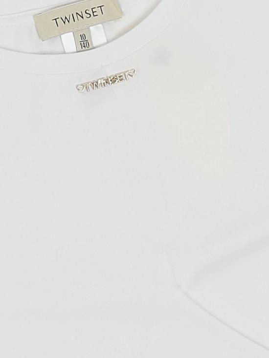 26SS [키즈] 트윈셋 티셔츠 261GJ2256 00526 White - TWINSET
