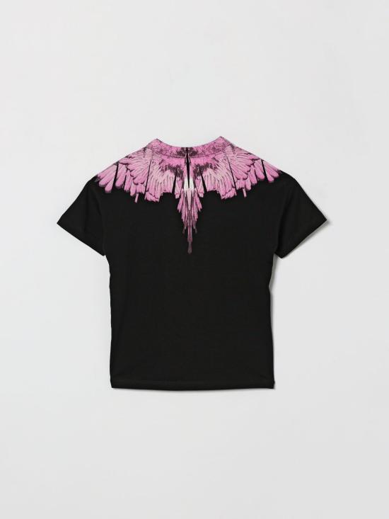 26SS [키즈] 컨트리 오브 밀란 티셔츠 S6CMJGTH100 110 Black - COUNTY OF MILAN