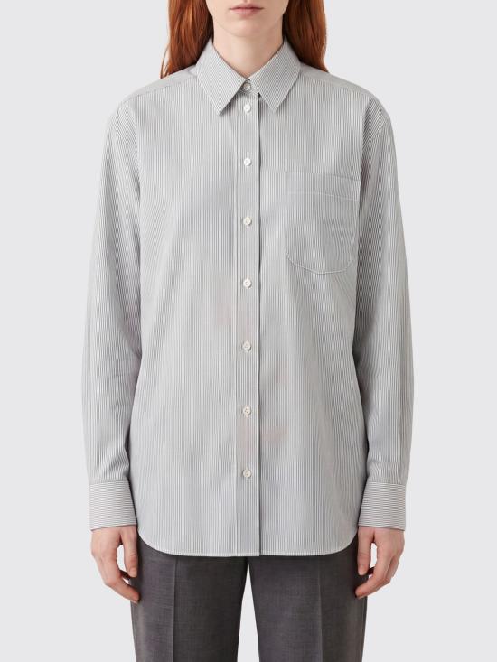 26SS 더로우 Gavina 셔츠 10477W4591 WBS White