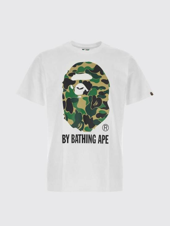 26SS 베이프 ABC 카모 BY BATHING APE 티셔츠(M) 001TEM301005M WHXGR White 1 - BAPE