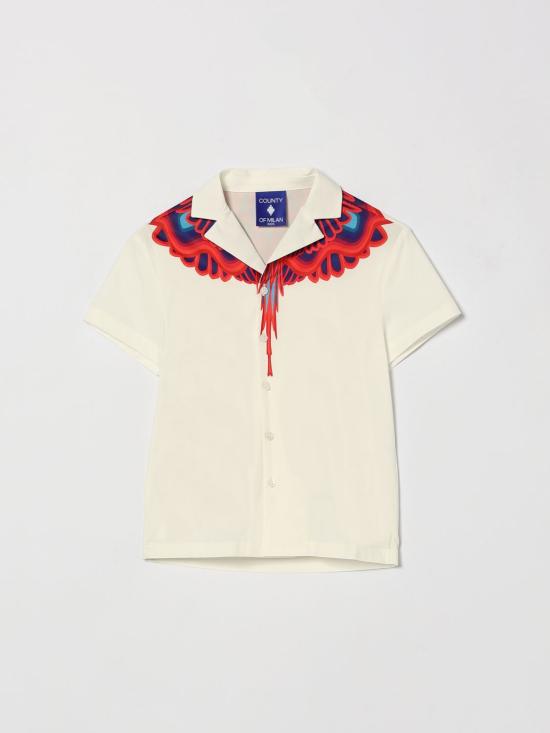 26SS [키즈] 컨트리 오브 밀란 셔츠 S6CMJBSI124 412 White
