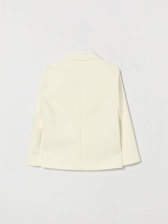 26SS [키즈] 모나리자 캐주얼 자켓 71G1037303 0001 White - MONNALISA
