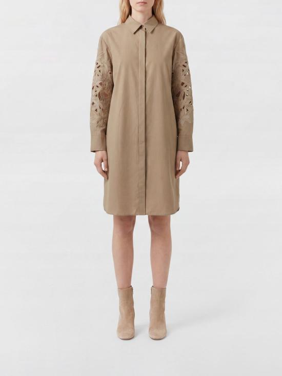 26SS 아뇨나 미디 원피스 TR1113LU2114 N66 Brown