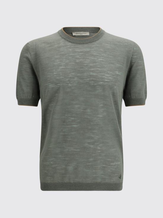 26SS 브룩스 필드 스웨터 203CD019 7365 Military - BROOKSFIELD