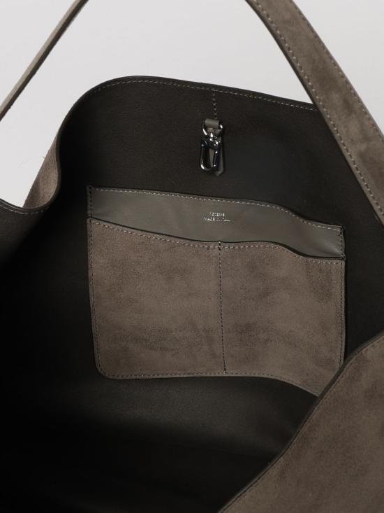 26SS 토템 벨티드 토트백 234WLGBG038LE0004 041 Grey - TOTEME