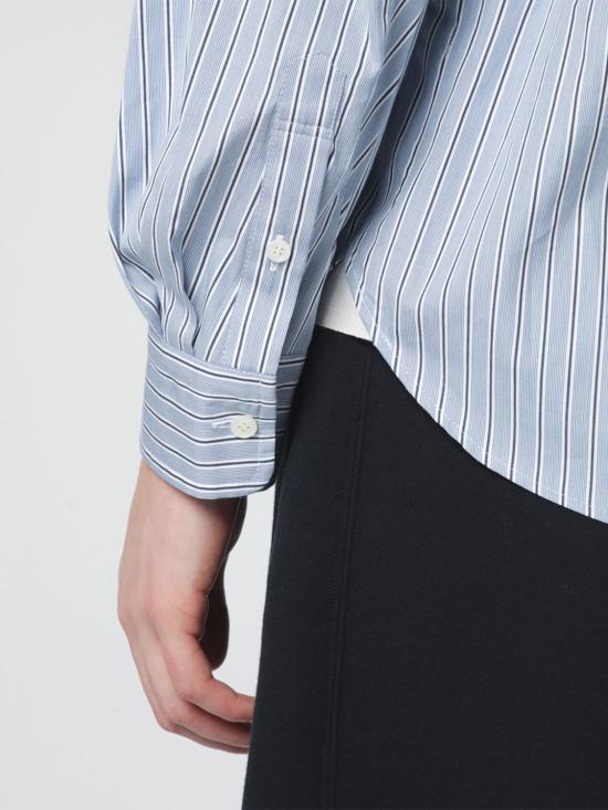 26SS 사카이 긴팔 셔츠 2603934 458 Blue - SACAI