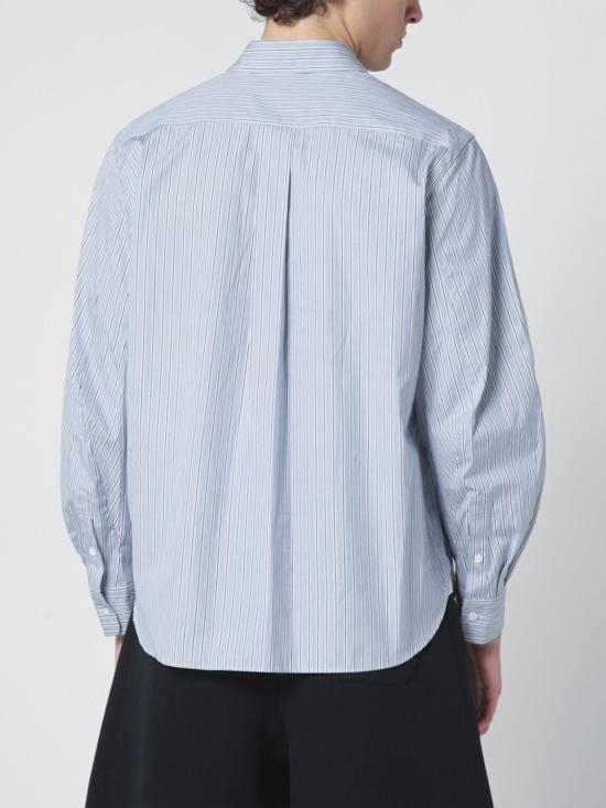 26SS 사카이 긴팔 셔츠 2603934 458 Blue - SACAI
