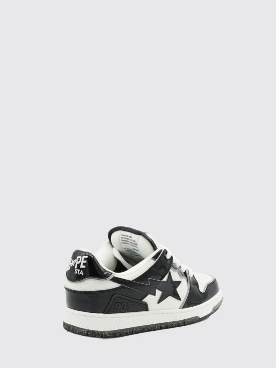 26SS 베이프 스니커즈 001FWM301313M Black - BAPE