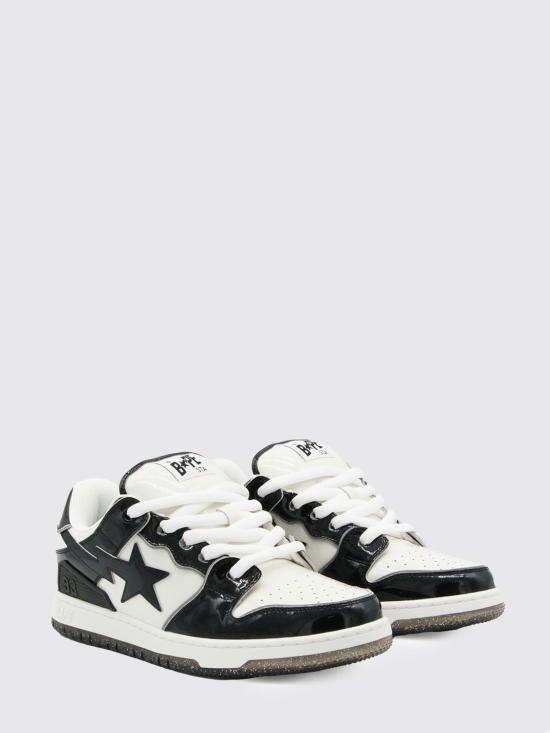 26SS 베이프 스니커즈 001FWM301313M Black - BAPE