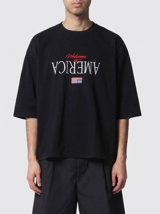 26SS 윌리 차바리아 반팔 티셔츠 WCJSY0220 001 Grey