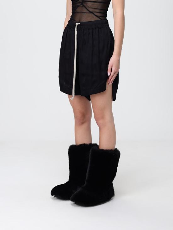 26SS 릭 오웬스 숏팬츠 RO01F6351SCH1 09 Black - RICK OWENS