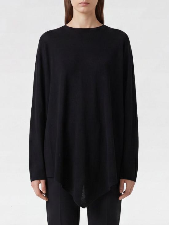 26SS 발렌시아가 스웨터 870179T5346 1000 Black