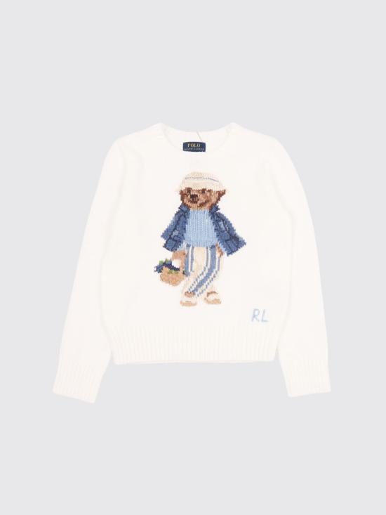 26SS [키즈] 폴로 랄프로렌 풀오버 313A11290 001 White