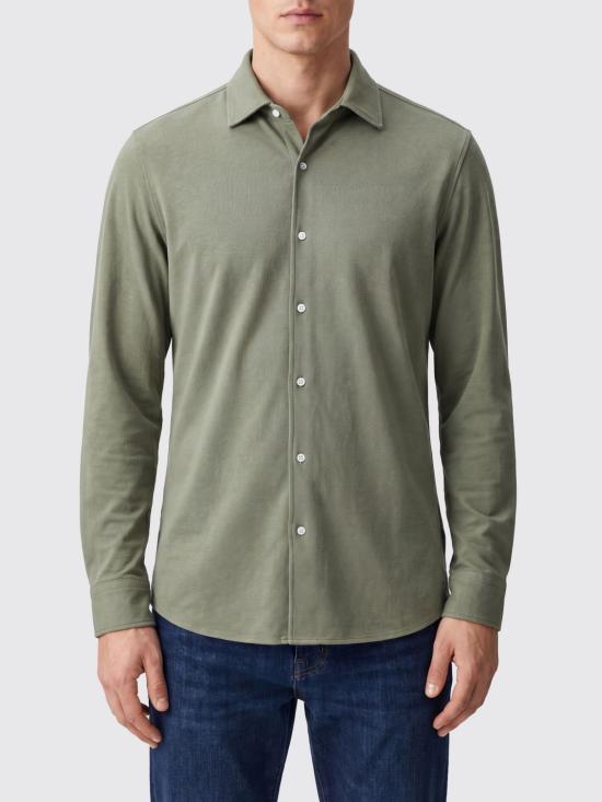 26SS 브룩스 필드 긴팔 셔츠 202AB002 7010 Green