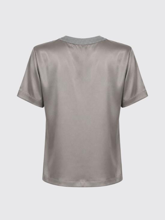26SS 세미쿠튀르 반팔 티셔츠 Y6SC65 X280 Grey - SEMI-COUTURE