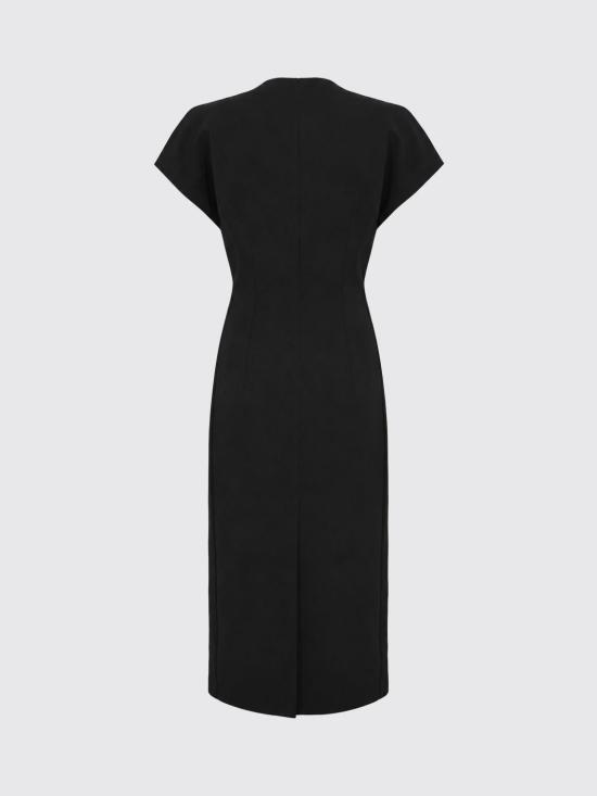 26SS 파트리지아페페 미디 원피스 8A1663A6F5 K103 Black - PATRIZIA PEPE
