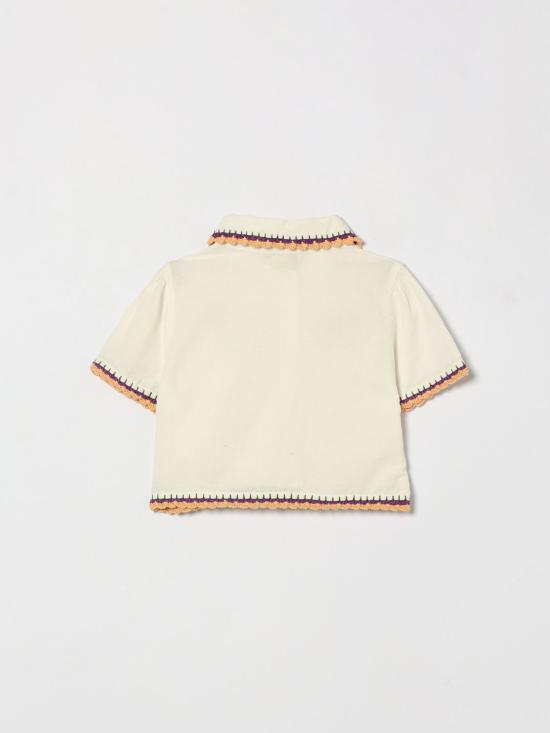 26SS [키즈] 스텔라 맥카트니 셔츠 TY5A61Z0138 101 White - STELLA MCCARTNEY