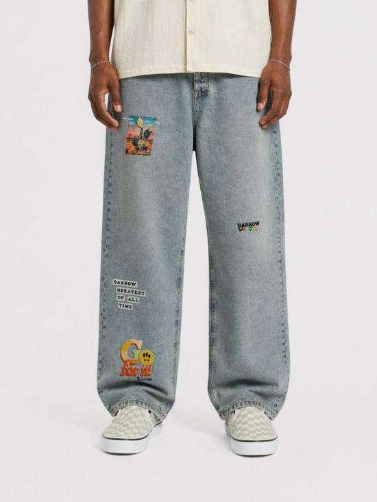 26SS 바로우 데님 팬츠 S6BWUADP037 190 Sky Blue