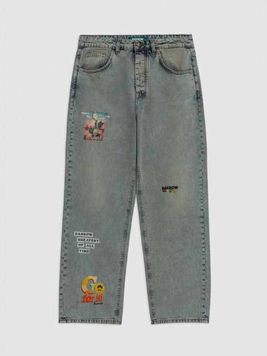 26SS 바로우 데님 팬츠 S6BWUADP037 190 Sky Blue - BARROW