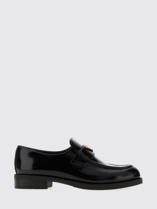 26FW 프라다 스웨이드 로퍼 1D329NFDX25055 F0002 Black