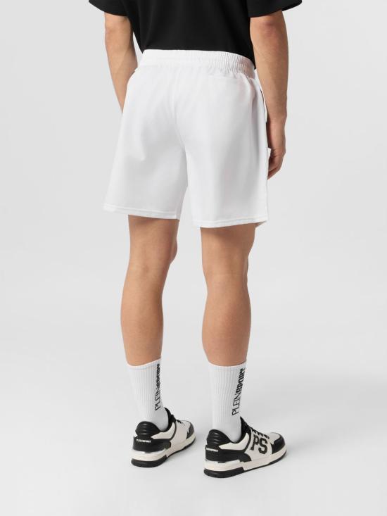 26SS 플레인스포츠 숏팬츠 UAECMMT0404SXV005N 01 White - PLEIN SPORT