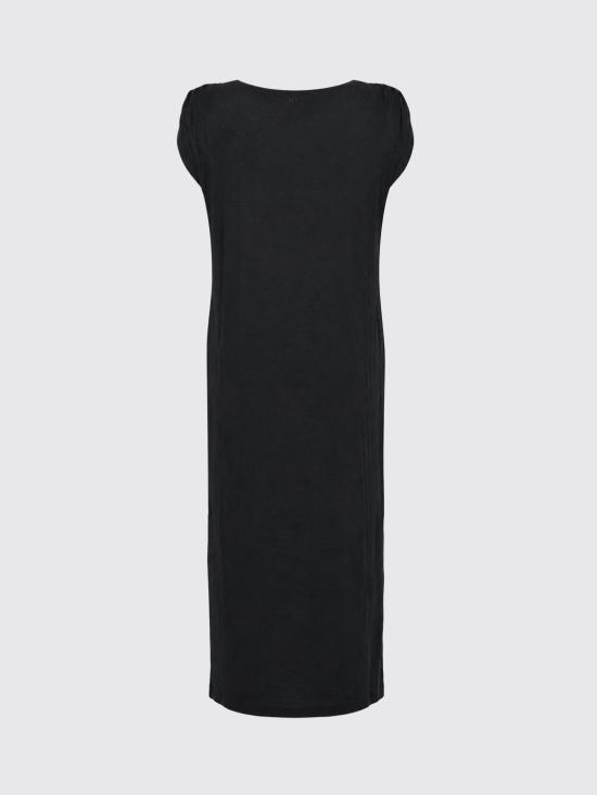26SS 세미쿠튀르 롱 원피스 Y6SJ23 Y690 Black - SEMI-COUTURE