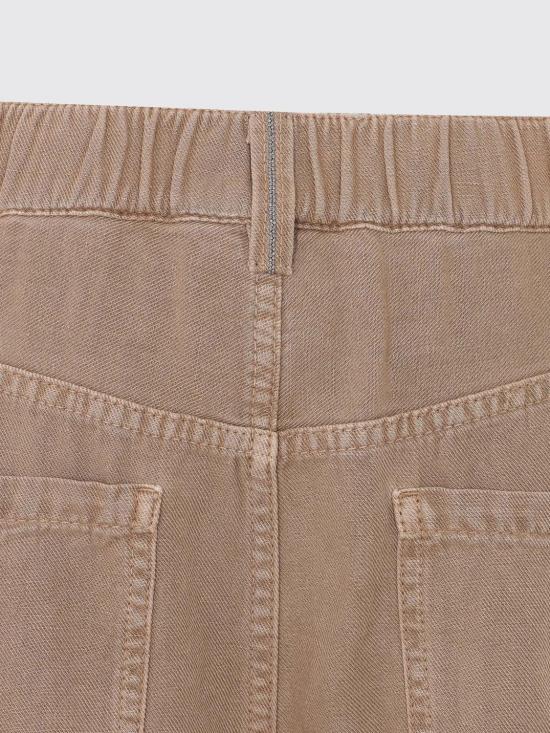 26SS 브루넬로 쿠치넬리 데님 팬츠 ML996P4053 C1799 Hazel - BRUNELLO CUCINELLI