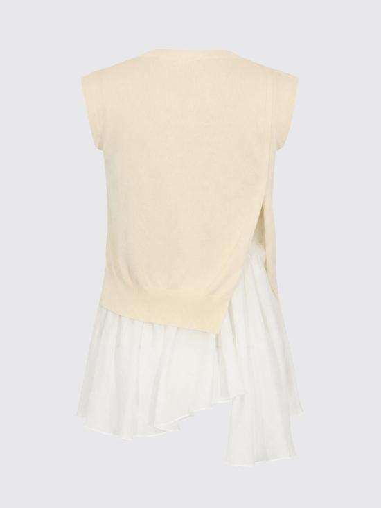 26SS 세미쿠튀르 반팔 티셔츠 S6SA01 A210 Milk - SEMI-COUTURE