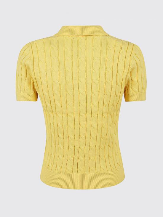 26SS 랄프 로렌 폴로 티셔츠 200932224 017 Yellow - RALPH LAUREN