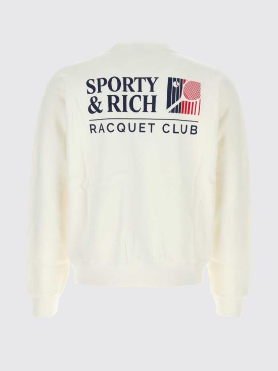 26SS 스포티앤리치 긴팔 티셔츠 ST098710431WH01 WHINAVRUB White - SPORTY & RICH