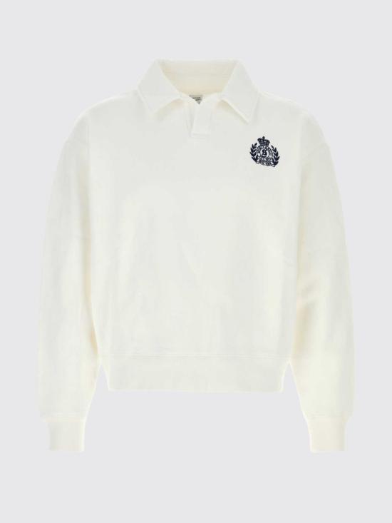 26SS 스포티앤리치 폴로 티셔츠 ST096710243WH01 WHITENAVY White - SPORTY & RICH