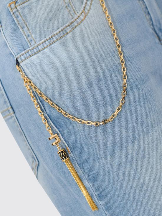 26SS 엘리자베타프랜치 데님 팬츠 PJ22D65E2 192 Blue - ELISABETTA FRANCHI