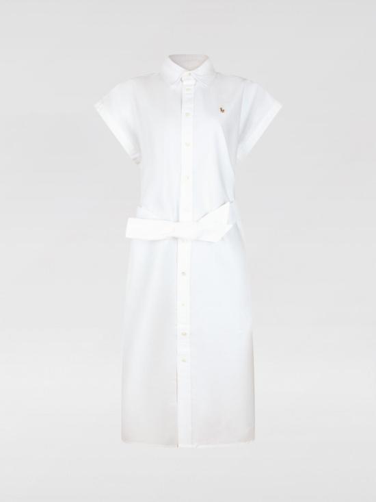 26SS 폴로 랄프로렌 롱 원피스 211A12907 002 White - POLO RALPH LAUREN